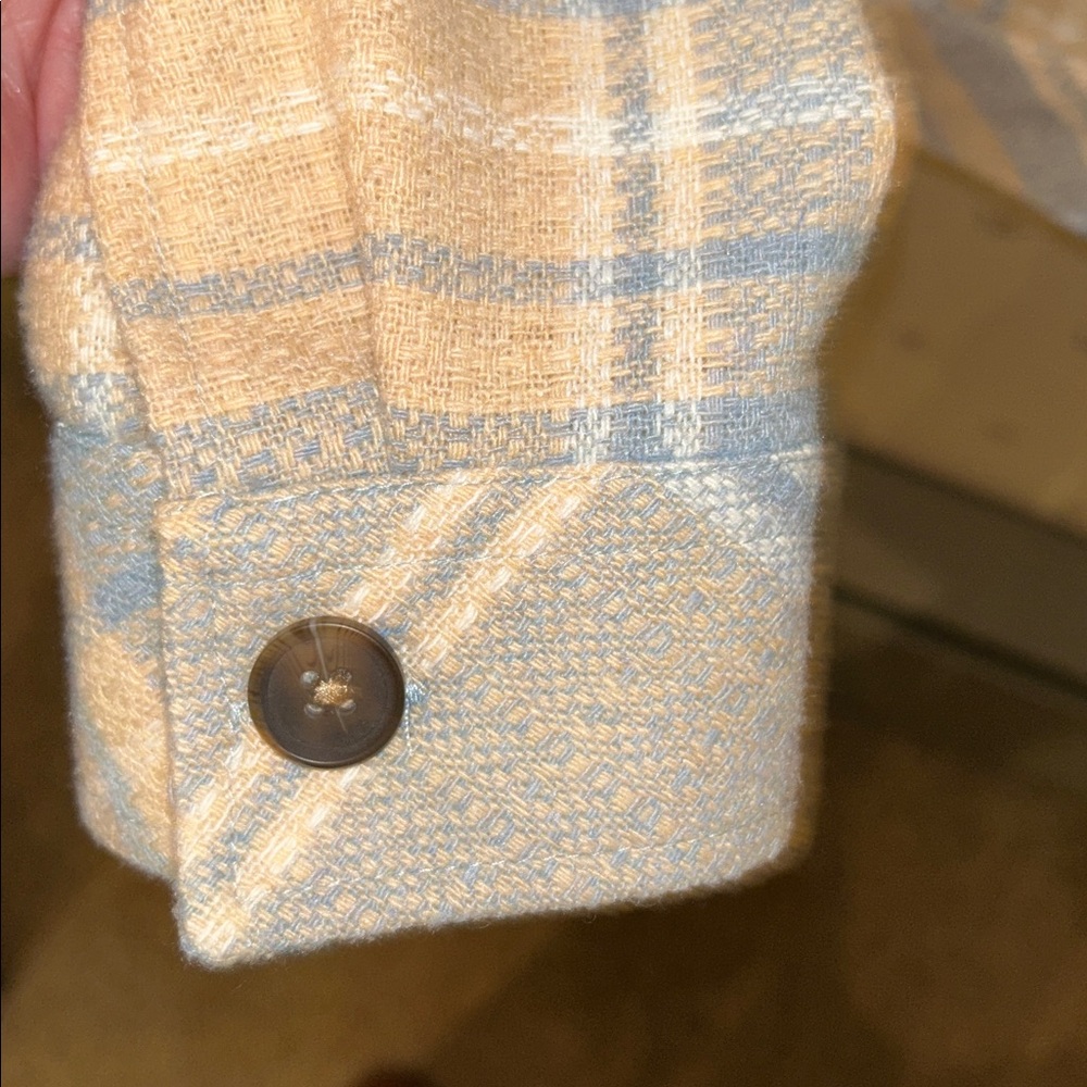 Boston Traders Plaid Button-Up Shacket - Picture 3 of 8